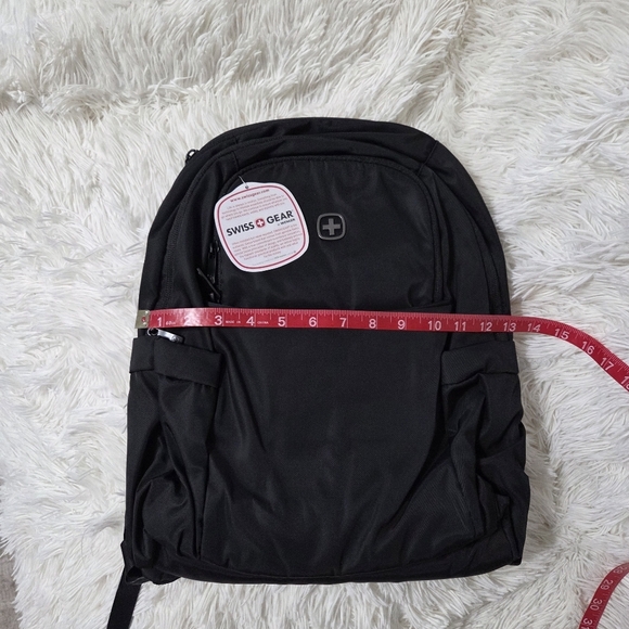 Swissgear The Bloom Black Laptop Backpack SA2822 Minimalist School Travel - Picture 12 of 12